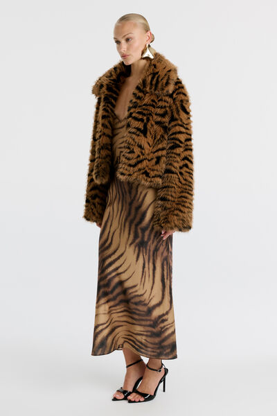 Colette Faux Fur Jacket
