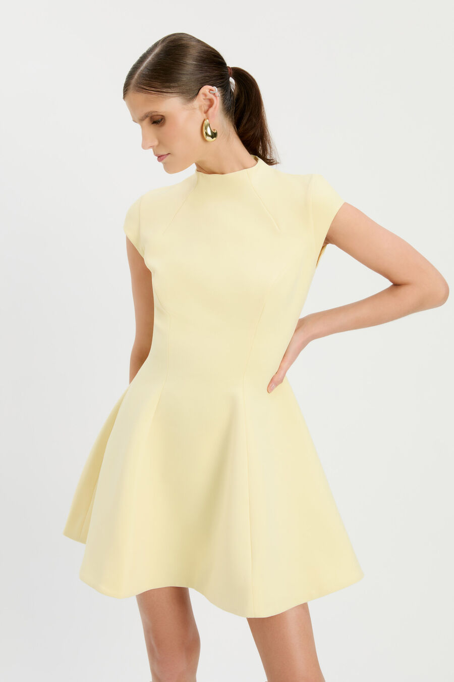 Beckett High Neck Mini Dress