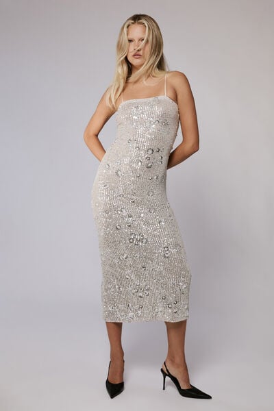 Sinclaire Sequin Maxi Dress