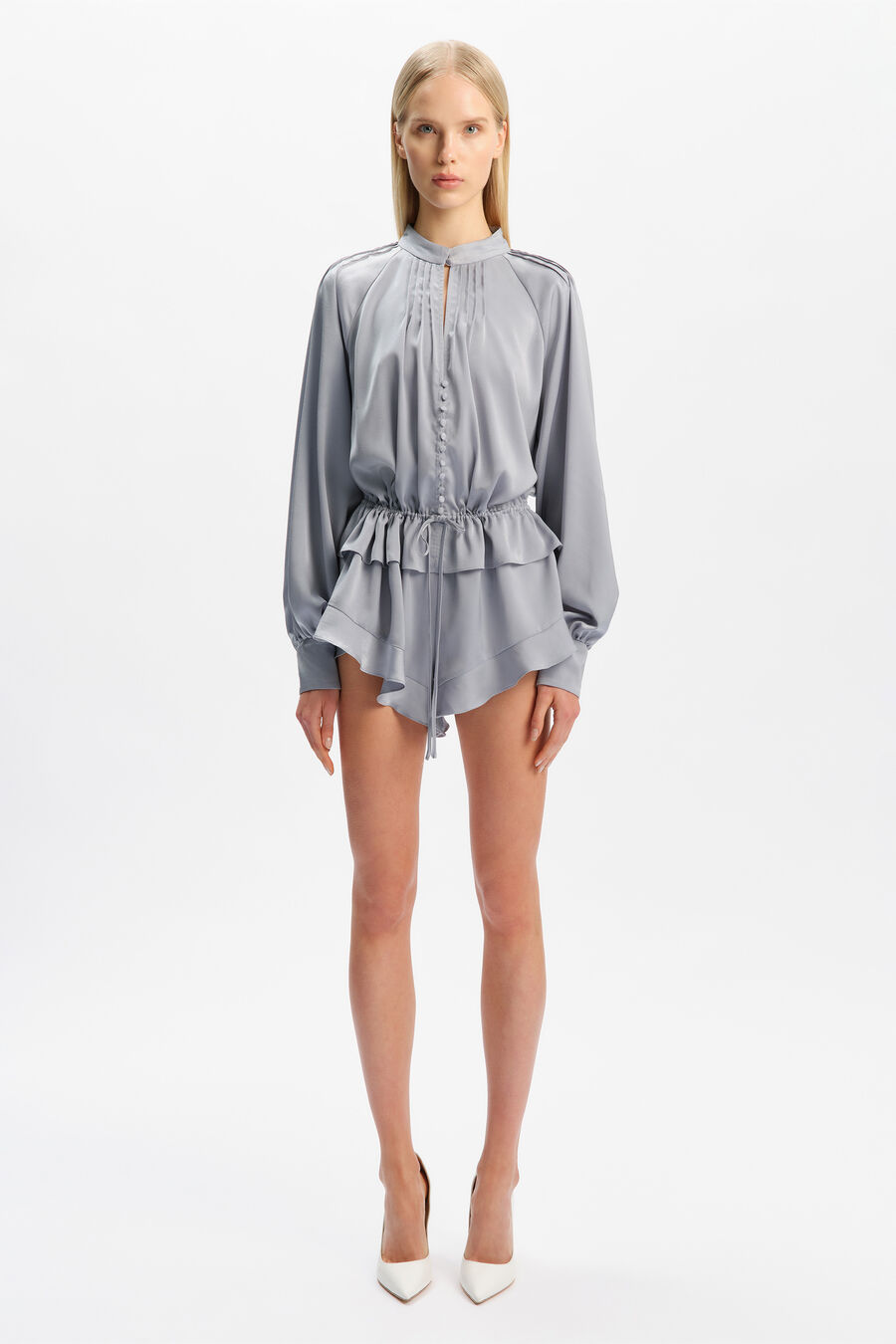Lorelle Frill Detail Playsuit