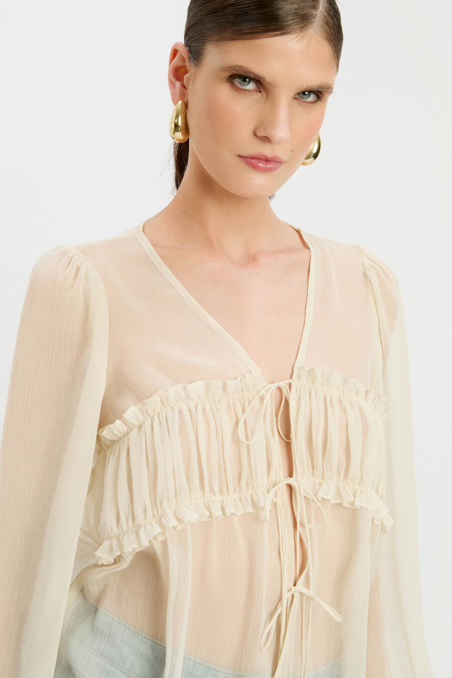 Ashton Sheer Blouse 