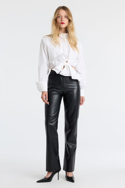 Nia Vegan Leather Pant