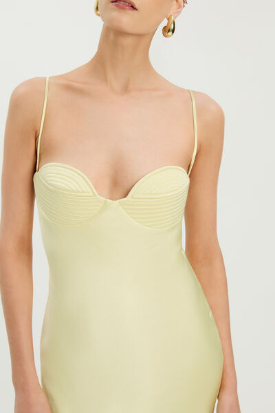 Devin Satin Maxi Dress