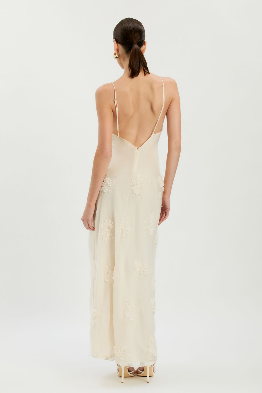 Romaya V Neck Maxi Dress