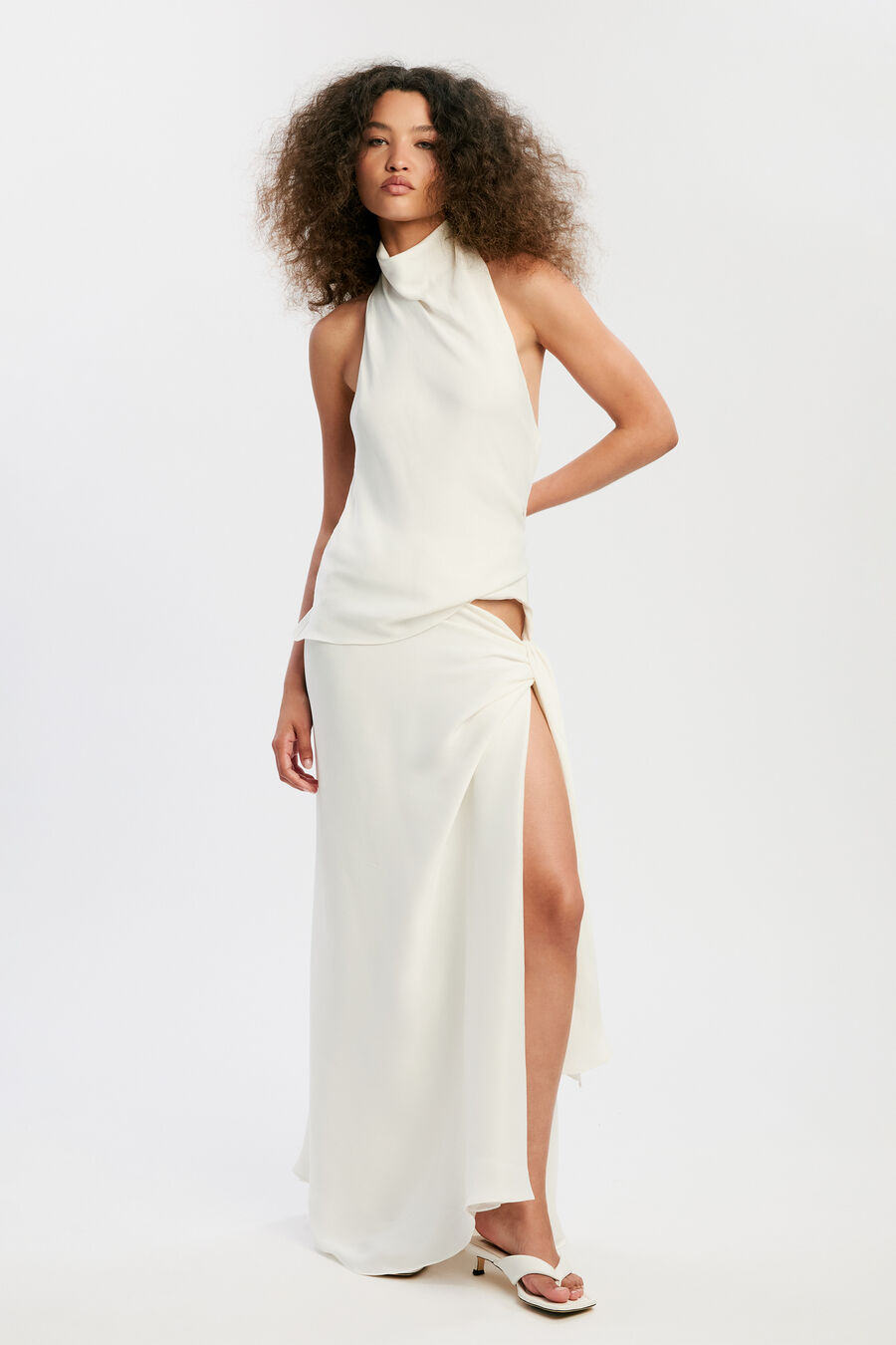 Solene Cut Out Maxi Skirt