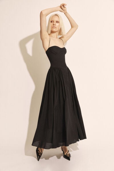 Estie Cotton Maxi Dress