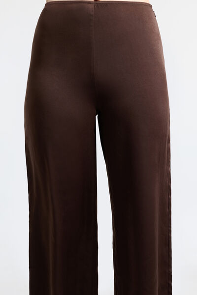 Devin Mid Rise Satin Pant