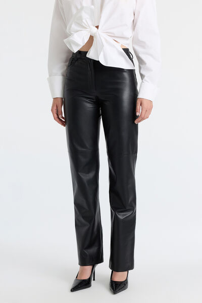 Nia Vegan Leather Pant