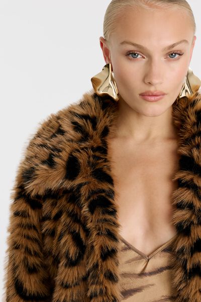 Colette Faux Fur Jacket