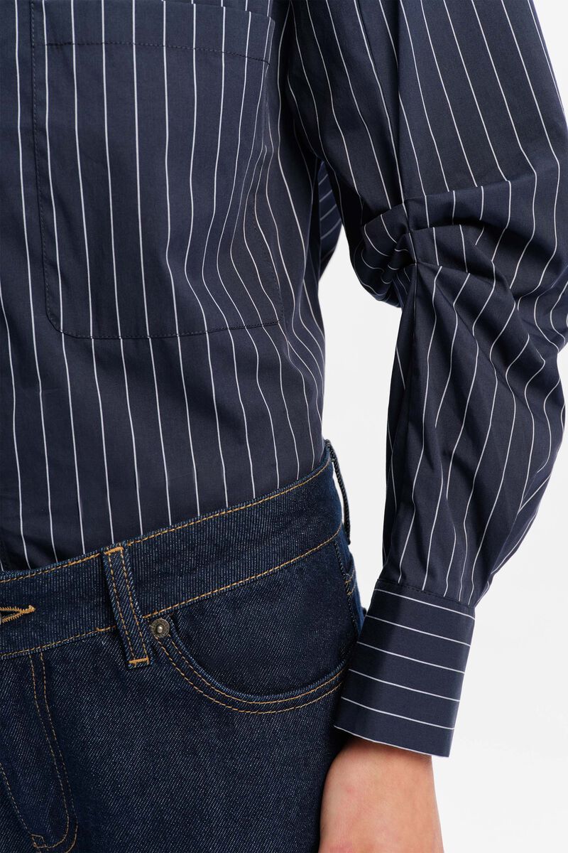 ALPHIE STRIPED SHIRT in colour Navy Stripe