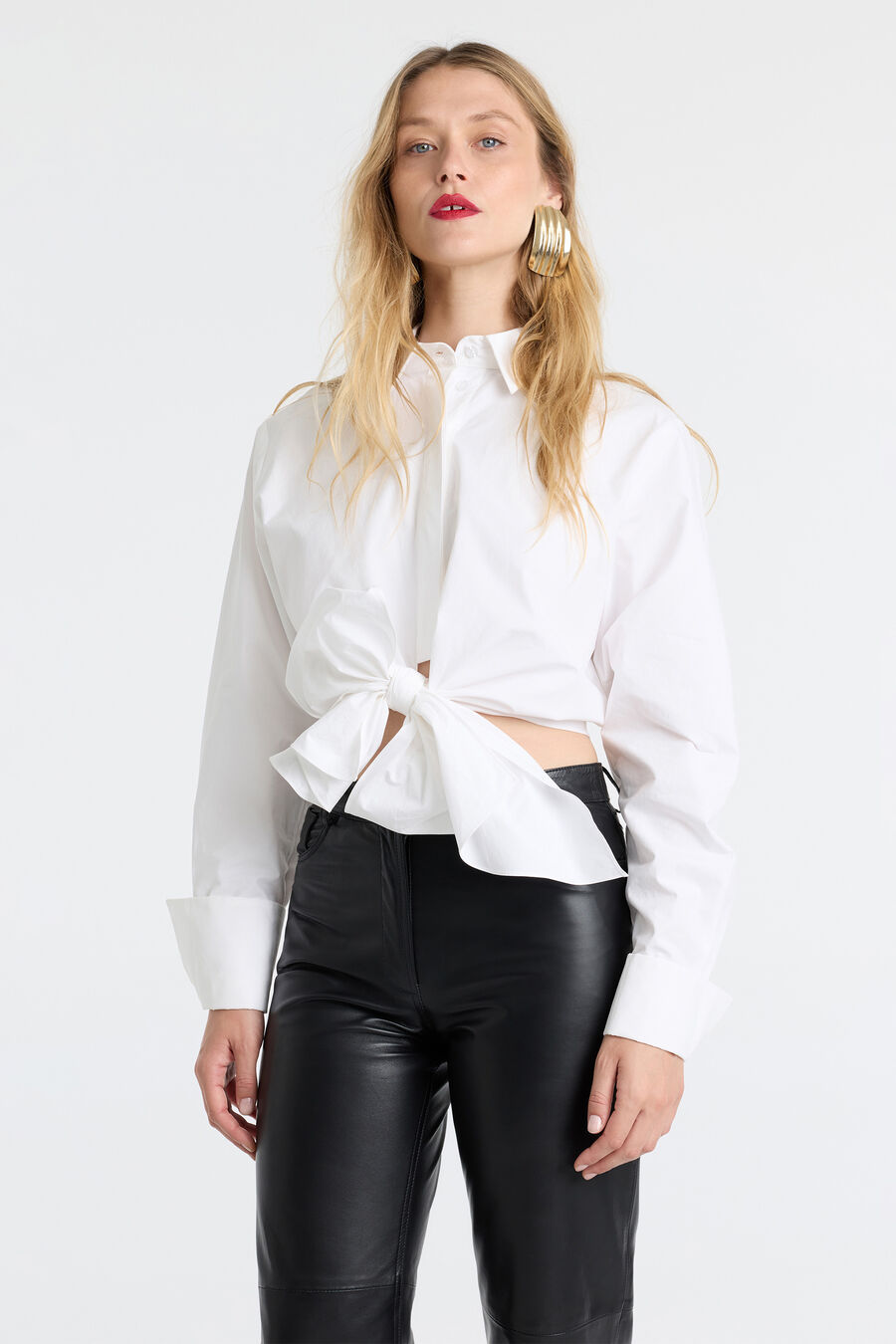 Nia Vegan Leather Pant