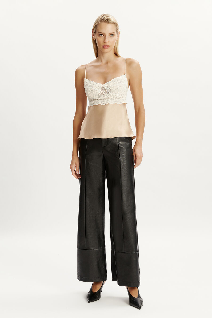 Tzariana Satin Lace Cami