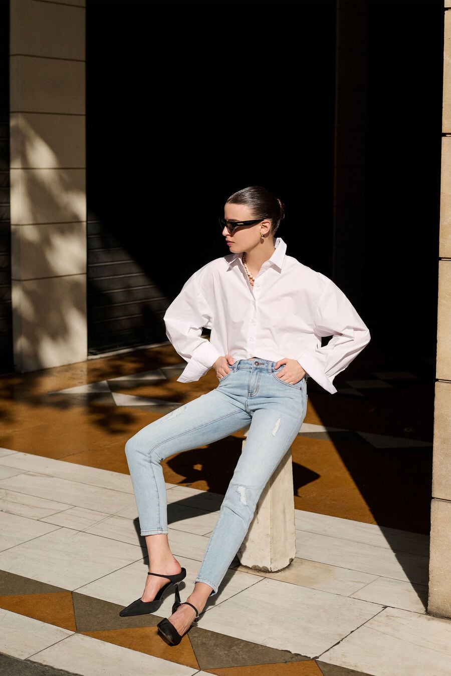 Kate Mid Blue Jeans