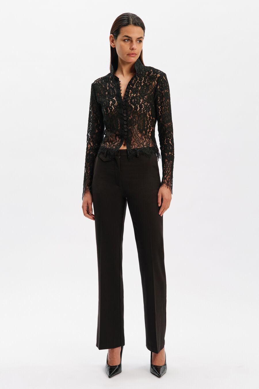 Natalie High Rise Flared Pant