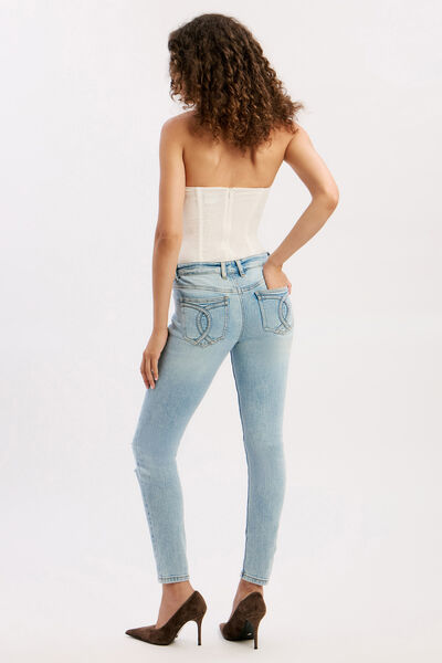 Kate Mid Blue Jeans