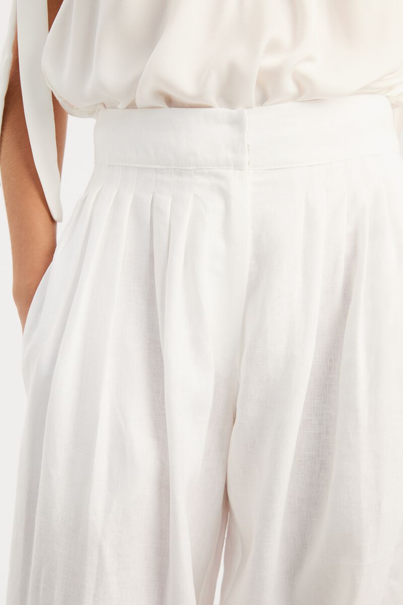 RENEA BALLOON PANT in colour Ivory