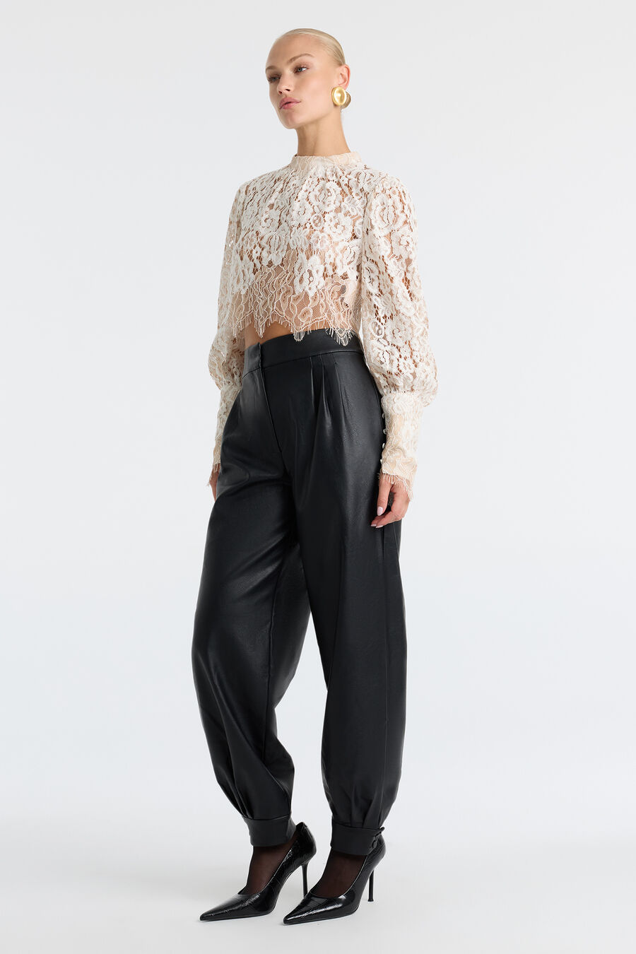 Georgia Long Sleeve Lace Top