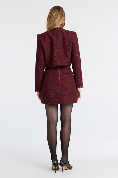 Nevelle Boucle Cropped Jacket