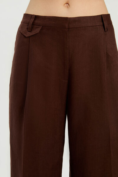 Geordy Hipster Linen Pant
