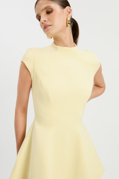 Beckett High Neck Mini Dress