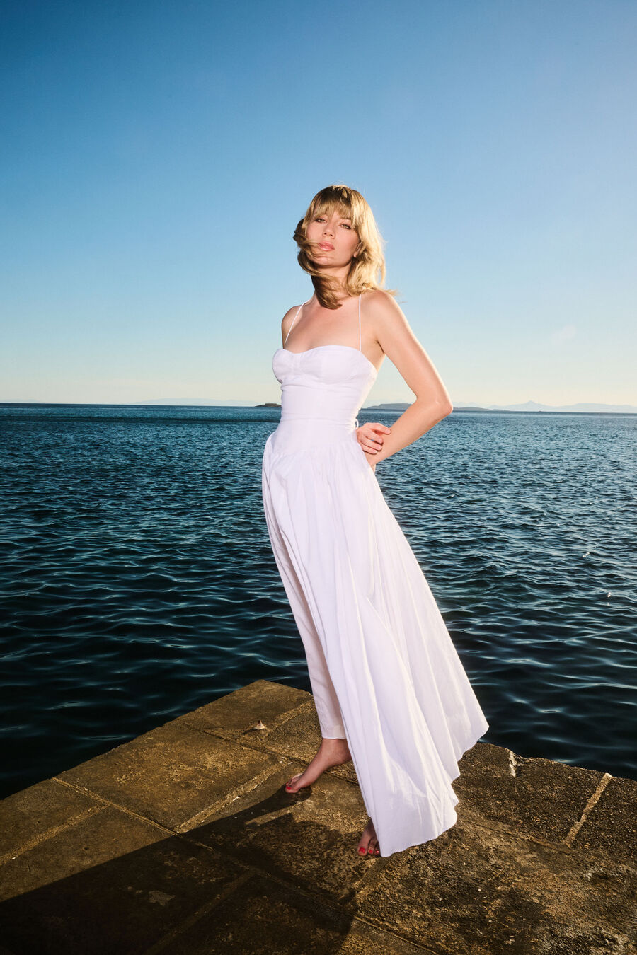 Estie Cotton Maxi Dress