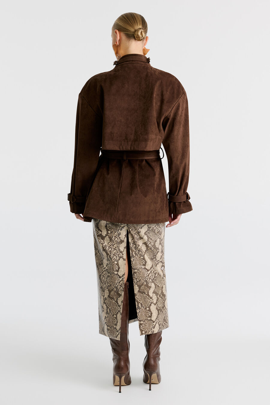 Veronica Vegan Suede Jacket