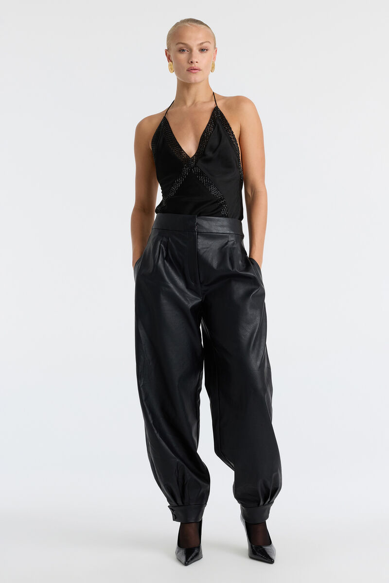OLENA TRIM CAMISOLE in colour Black