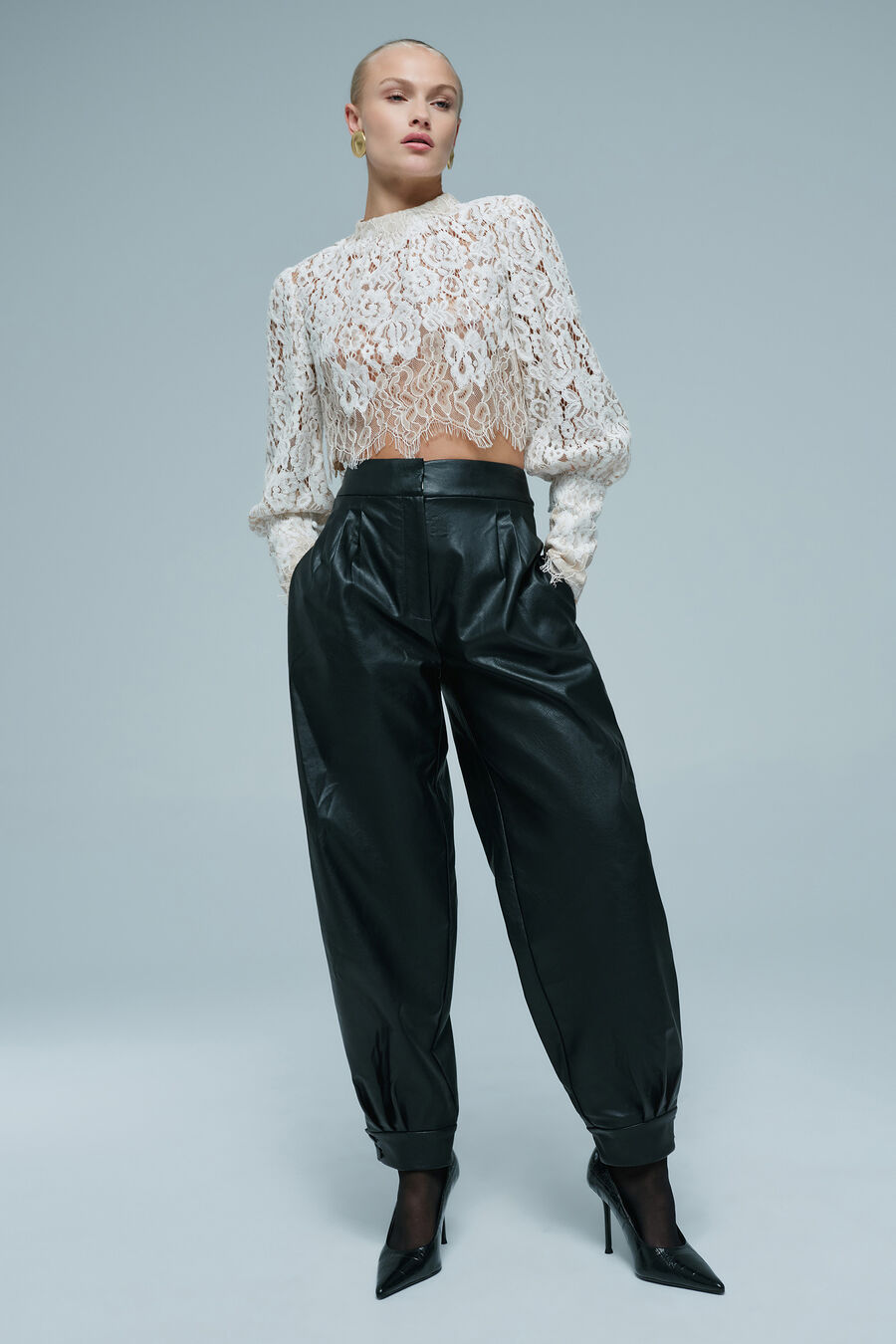 Renea Vegan Leather Pant