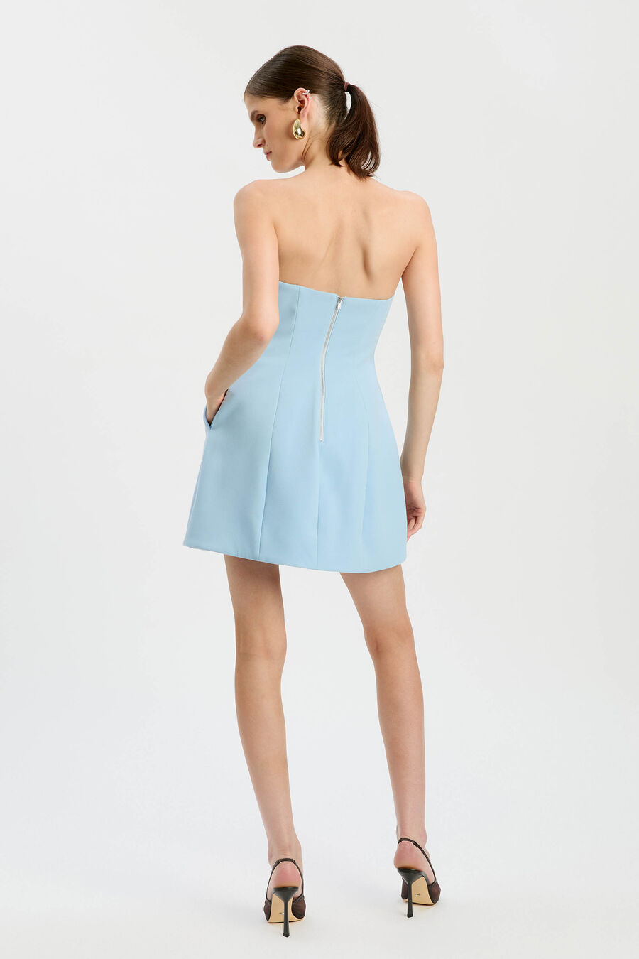 Karoline Hourglass Mini Dress