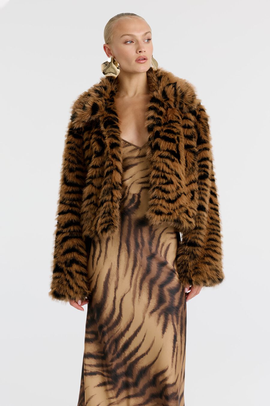 Colette Faux Fur Jacket