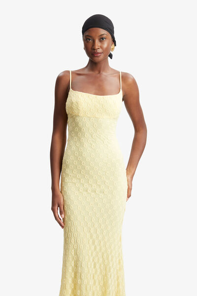 Adoni Mesh Midi Dress