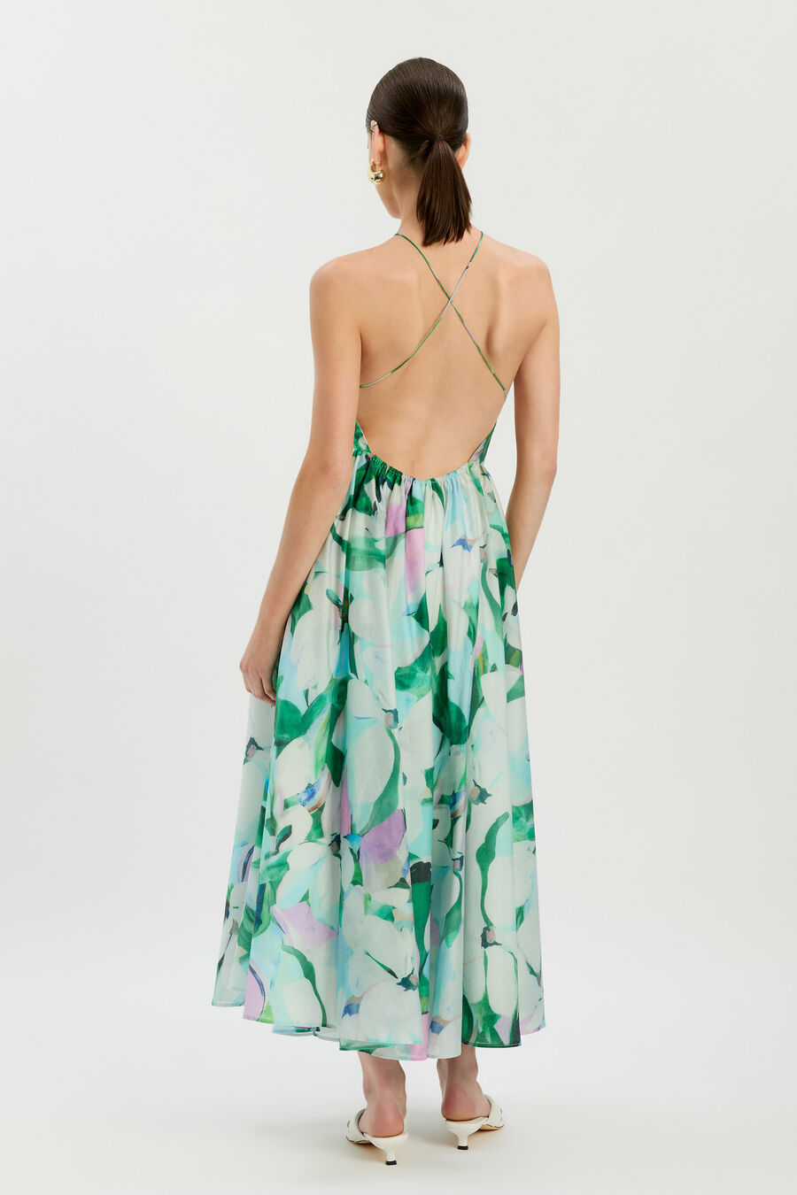 Arletha Halter Maxi Dress