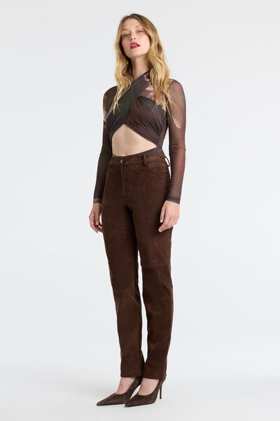 Nia Vegan Suede Pant