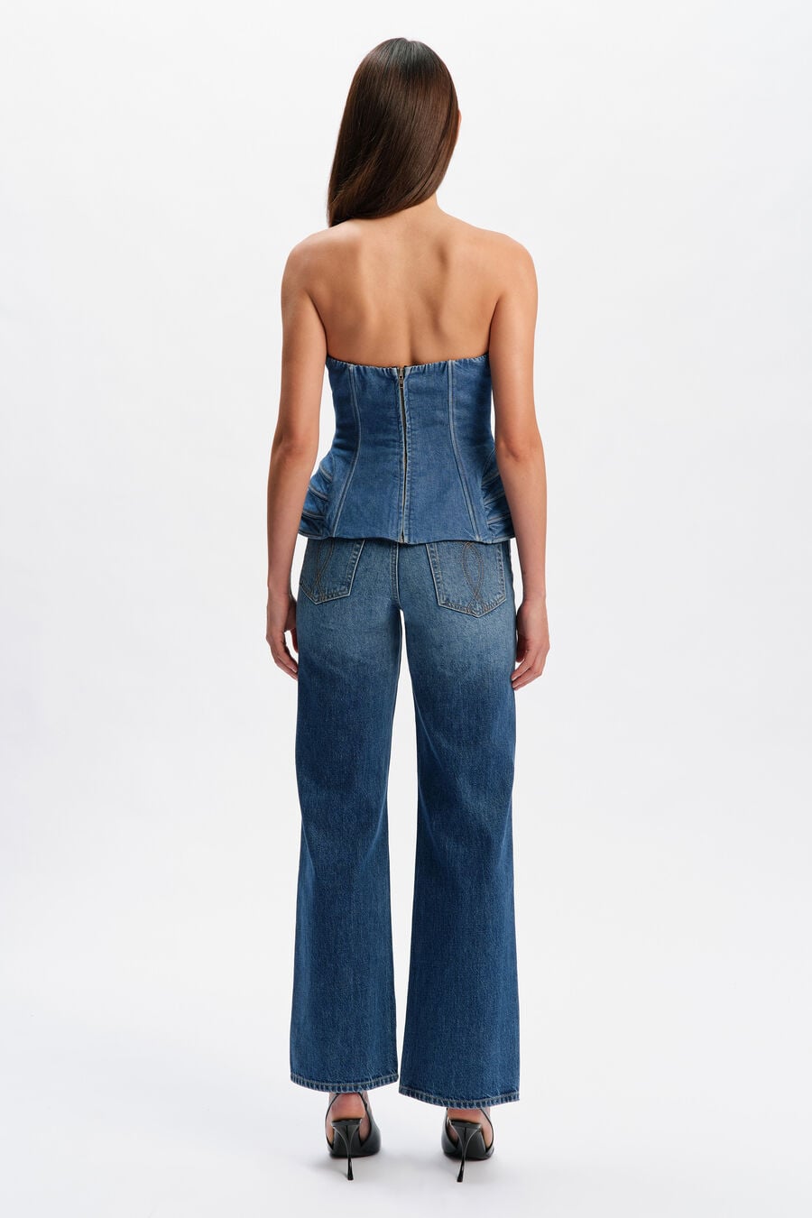 030 Denim Bustier