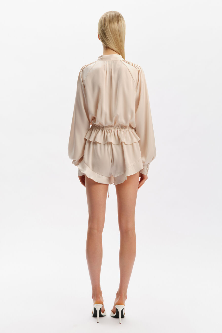 Lorelle Frill Detail Playsuit