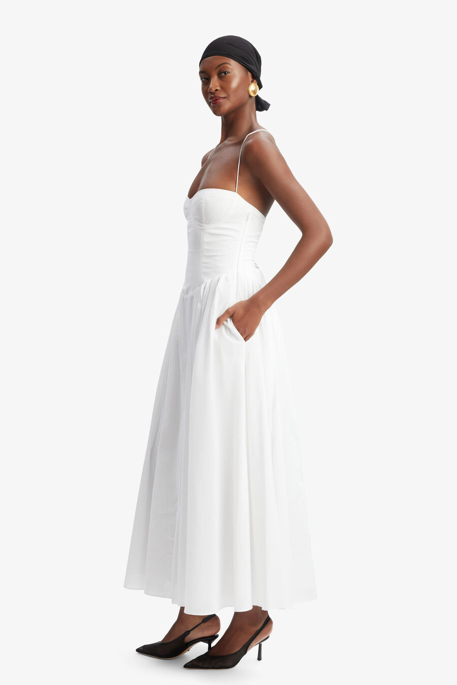 Estie Cotton Maxi Dress