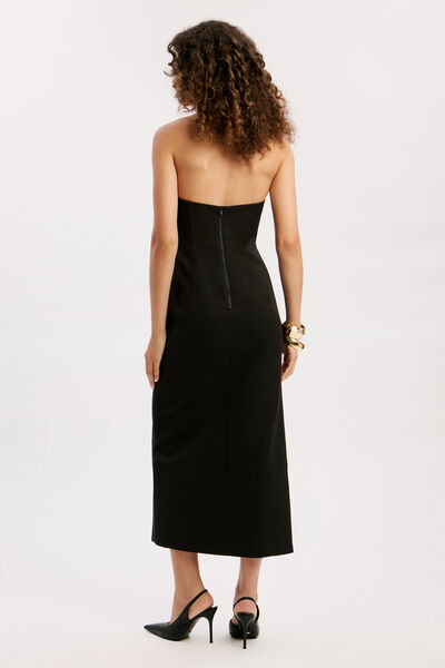 Paltrow Strapless Midi Dress