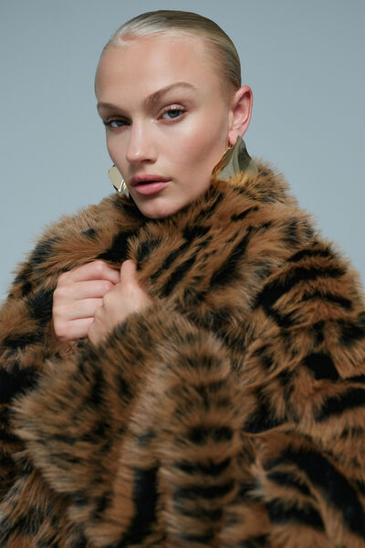 Colette Faux Fur Jacket