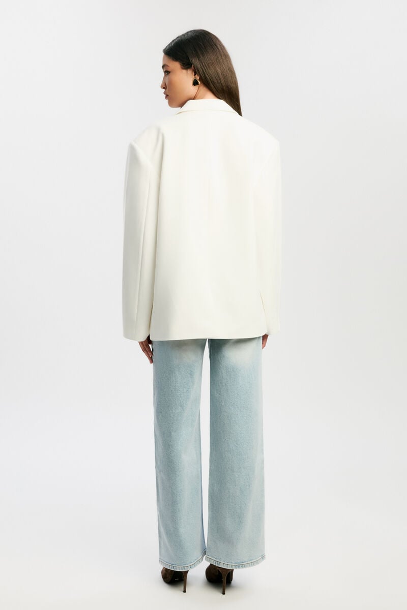 HALIA OVERSIZED BLAZER in colour ORCHID WHT