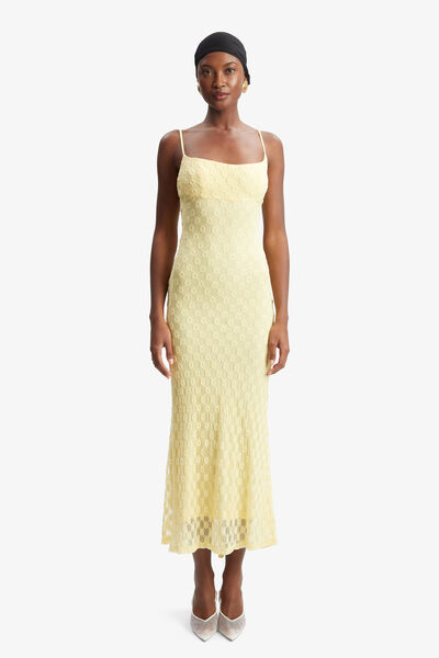 Adoni Mesh Midi Dress