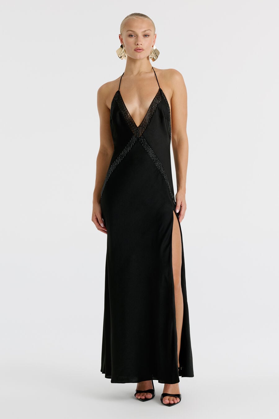 Olena Trim Maxi Dress