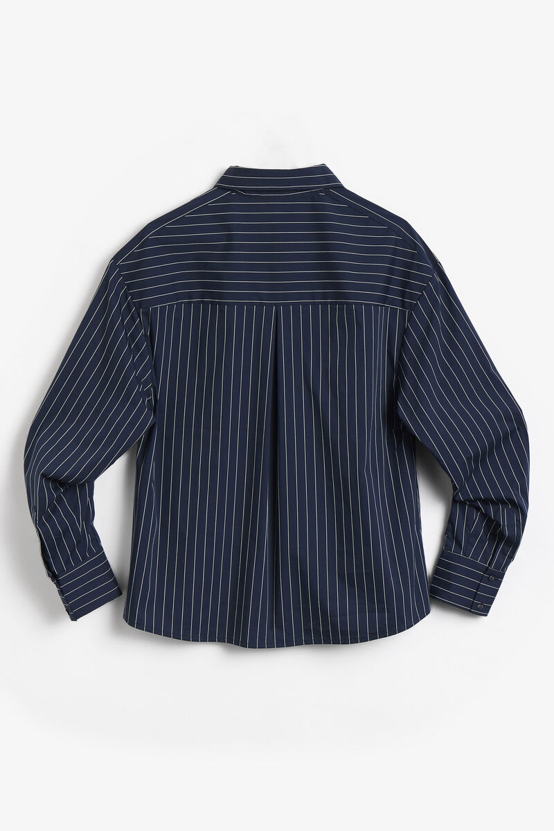 ALPHIE STRIPED SHIRT in colour Navy Stripe