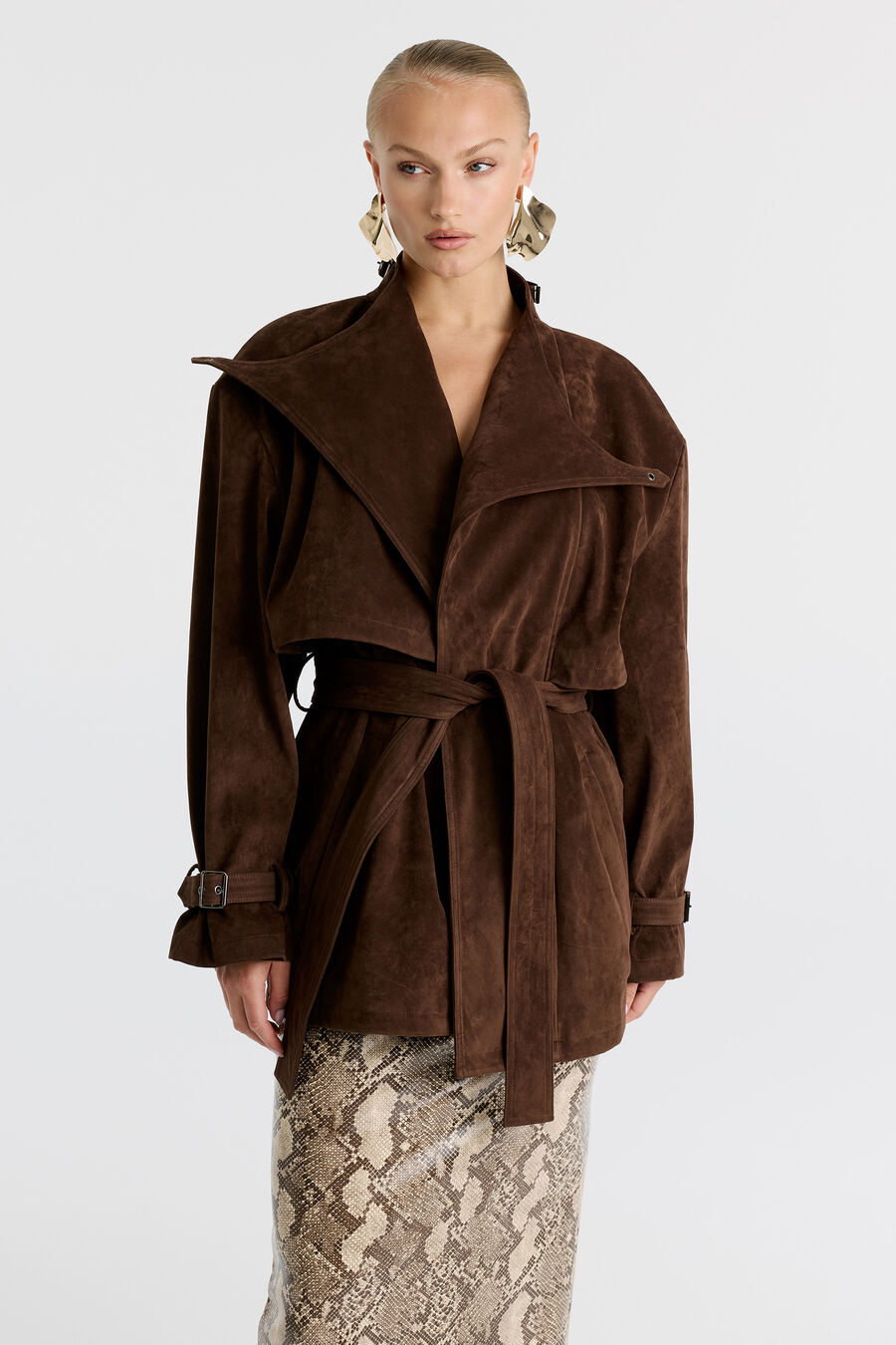 Veronica Vegan Suede Jacket