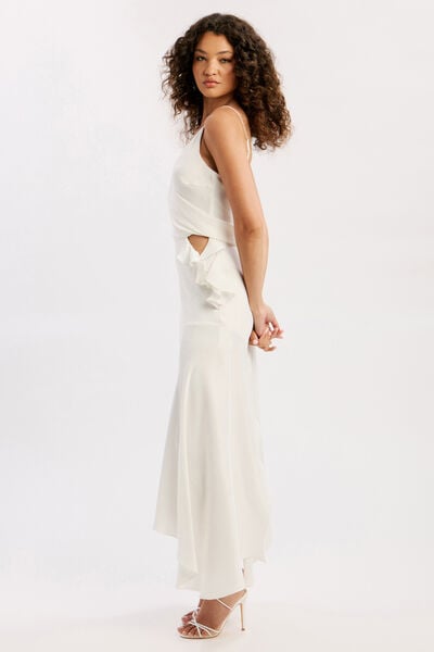 Sorrel Mock Wrap Maxi Dress