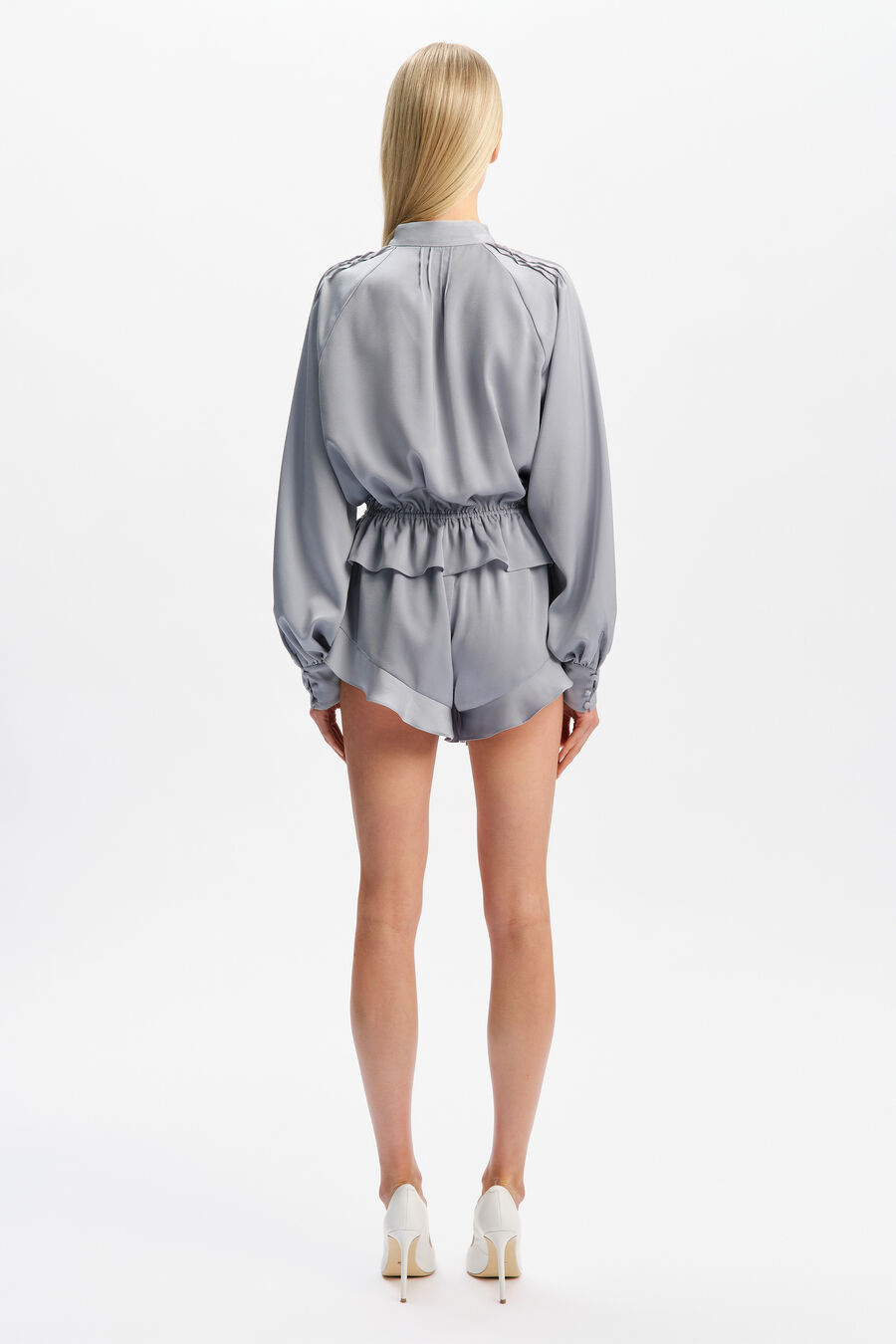 Lorelle Frill Detail Playsuit