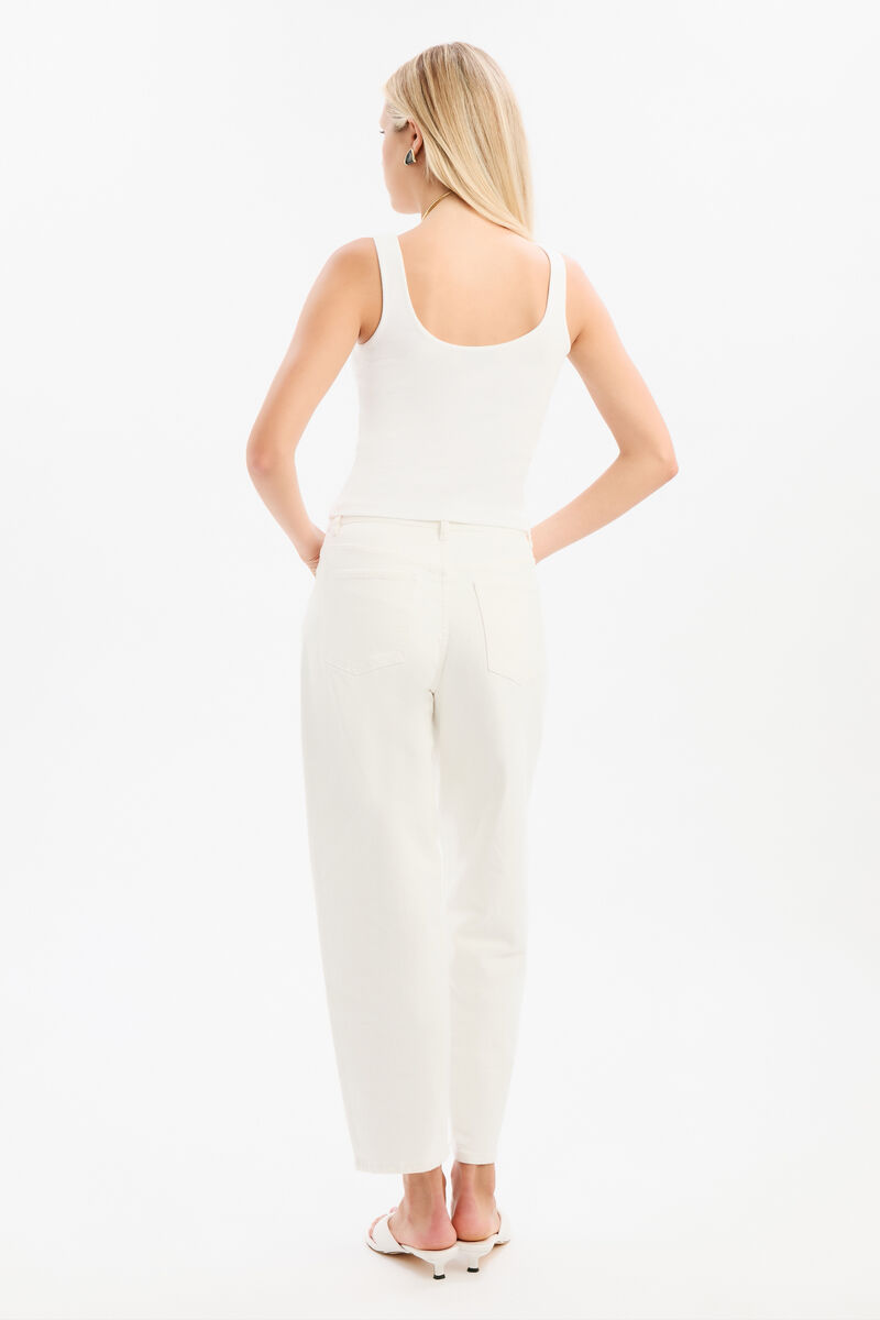 MASON RIBBED TANK in colour Orchid White