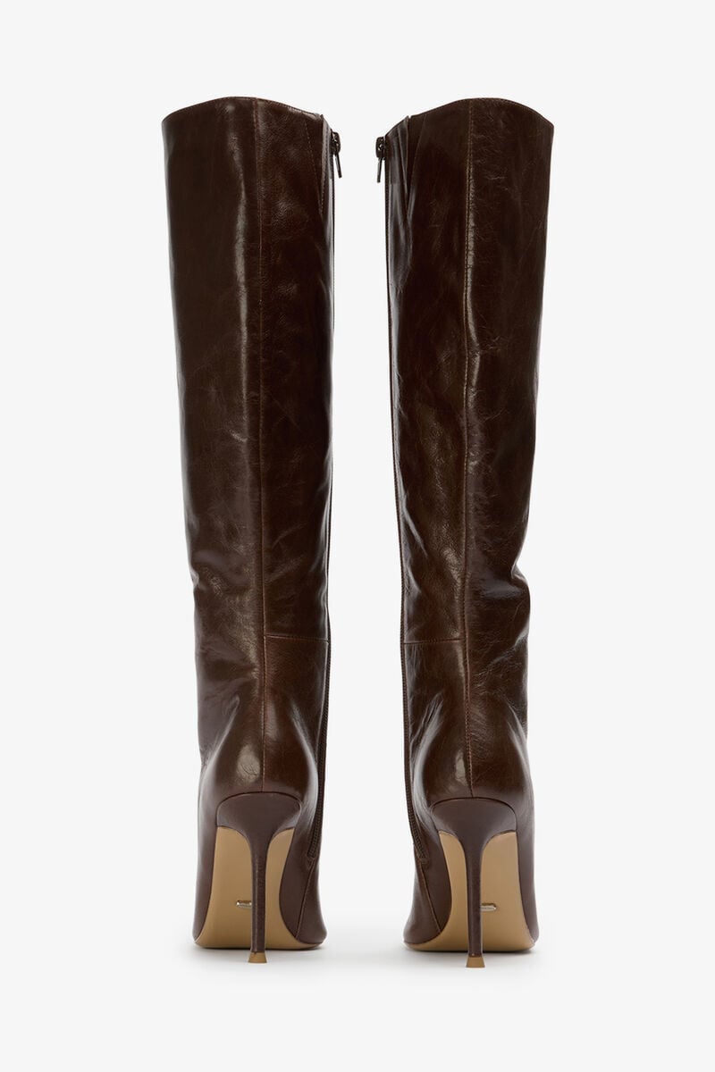 NAXOS CHOC VINTAGE BOOT in colour CHOCOLATE