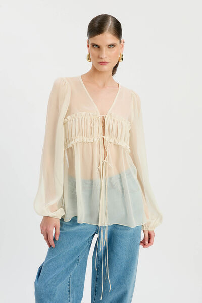 Ashton Sheer Blouse 