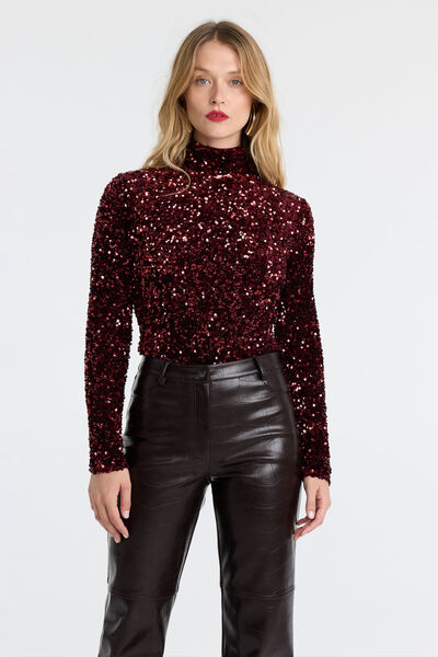 Nia Vegan Croc Leather Pant