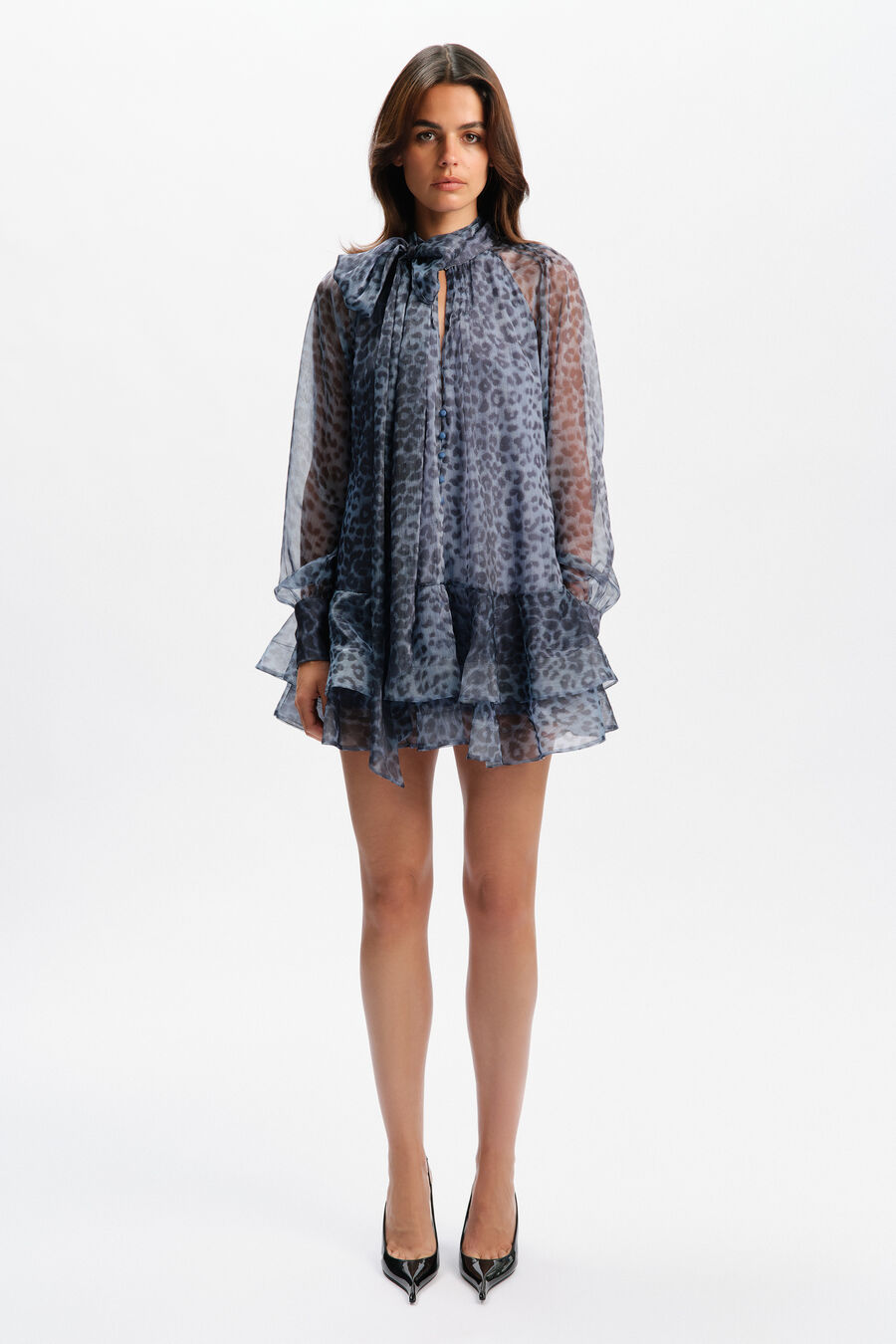 Adrie Babydoll Mini Dress